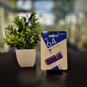 Память USB Flash 2.0 Smart Buy Quartz 64Гб фиолетовая