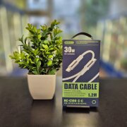 Кабель USB-C USB-C Remax RC-100 30W 1.2 метр белый