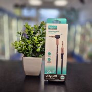 Кабель AUX Cable MP3 Jeck 3.5 на 3.5 FaizFull FX19 черный